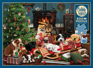 Christmas Puppies Christmas By Cobble Hill