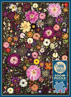 Flower Press: Little Hollow & Red Daisy Flower & Garden By Cobble Hill