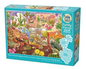 Desert Magic Animals Family Pieces By Cobble Hill