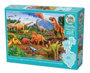Dinos Dinosaurs Family Pieces By Cobble Hill