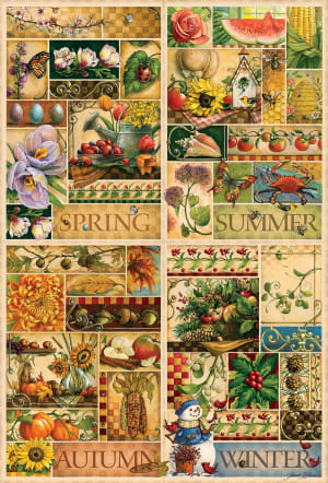 The Four Seasons Nature By Cobble Hill