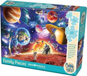 Space Travels Space Family Pieces By Cobble Hill