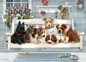 Porch Pals Dogs By Jack Pine