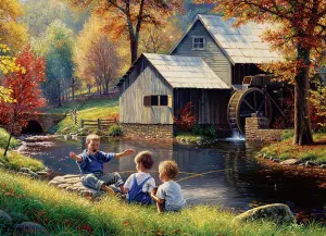 Fishy Story (Small Box) Lakes & Rivers By Jack Pine