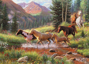 Mountain Thunder (Small Box) Landscape By Jack Pine