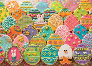 Easter Eggs Dessert & Sweets Jigsaw Puzzle By Cobble Hill
