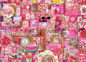 Pink Monochromatic By Cobble Hill