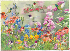 Hummingbirds Flower & Garden By Cobble Hill