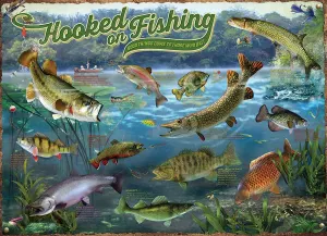 Hooked on Fishing Lakes & Rivers By Cobble Hill