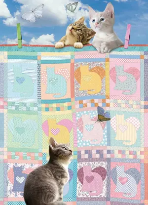 Quilted Kittens Cats By Cobble Hill