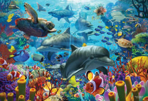 Coral Sea Sea Life By Cobble Hill