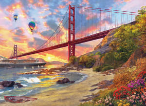 Sunset at Baker Beach Sunrise & Sunset By Eurographics