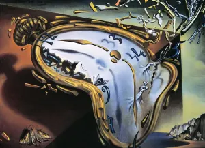 Soft Watch at the Moment of its First Explosion Surrealism By Eurographics