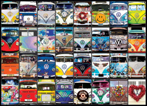 VW Cool Faces Pattern & Geometric By Eurographics