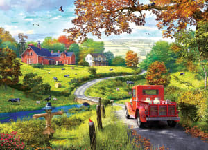 The Country Drive Fall By Eurographics