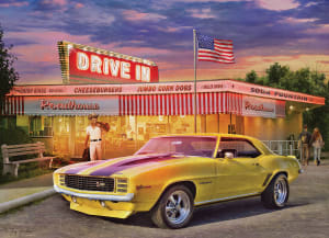 Daytona Yellow Zeta Nostalgic & Retro By Eurographics