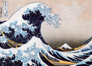 Great Wave of Kanagawa Asian Art By Eurographics