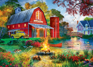 Old MacDonald's Farm Store Landscape By Eurographics