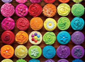 Cupcake Rainbow Dessert & Sweets By Eurographics