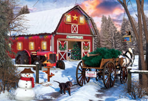 Holiday Farm Tin Christmas By Eurographics