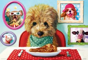 Dinner Time by Heffernan Puzzle in a Lunch Box