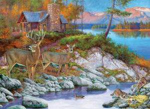 Cabin Visitors Nature By Eurographics
