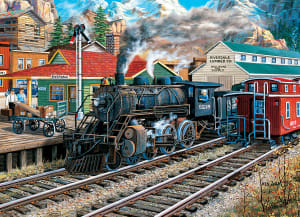 The Old Depot Station Train By Eurographics