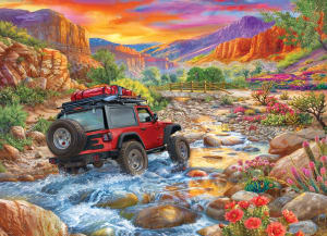 Jeep - Rocky Ride by C.Bigelow Landscape By Eurographics