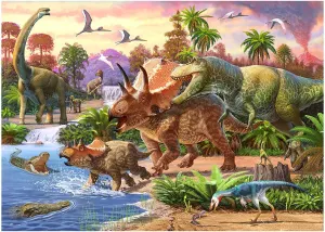 Dinosaurs Dinosaurs By River's Edge