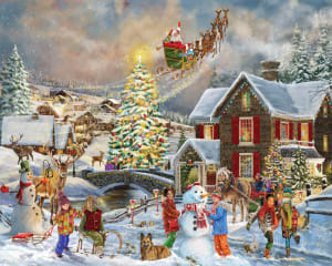 Christmas Magic Christmas By Heritage Puzzles