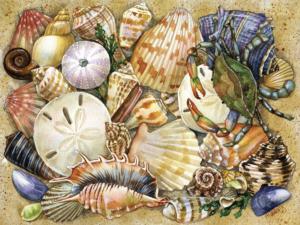 Tidal Treasures Beach & Ocean Jigsaw Puzzle By Heritage Puzzles