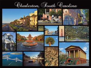 Charleston Collage Jigsaw Puzzle By Heritage Puzzles