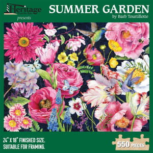Summer Garden Flower & Garden By Heritage Puzzles