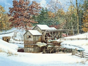 First Snow Landscape By Heritage Puzzles