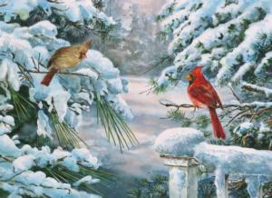Winter Companions Winter Jigsaw Puzzle By Heritage Puzzles