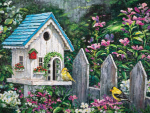 Enchanted Hideaway Flower & Garden By Heritage Puzzles
