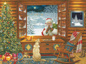 Shhh….Good Dog Christmas By Heritage Puzzles