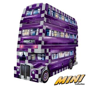 The Knight Bus Mini - Scratch and Dent Harry Potter 3D Puzzle By Wrebbit