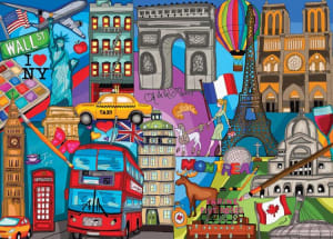 Traveling Skyline By Jacarou Puzzles