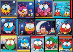 To Each Their Owl Collage Jigsaw Puzzle By Jacarou Puzzles