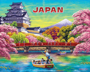Japan Asia By Boardwalk Puzzle Company