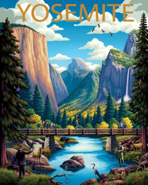 Yosemite National Parks Jigsaw Puzzle By Boardwalk
