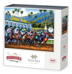 Horse Race Sports Jigsaw Puzzle By Boardwalk