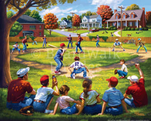 Up at Bat Sports By Boardwalk Puzzle Company