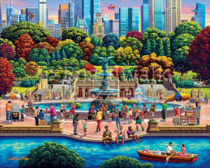 New York Central Park New York By Boardwalk Puzzle Company