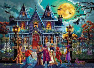 Haunted House Halloween By Boardwalk Puzzle Company