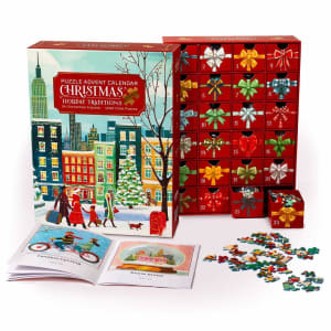 Christmas Advent Calendar Christmas By Boardwalk Puzzle Company