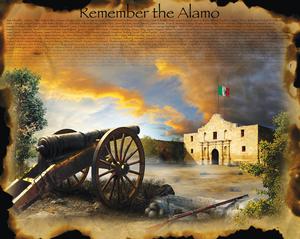 Remember the Alamo Mexico Large Piece By SunsOut