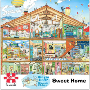 Architecture - Sweet Home Cartoon By Re-marks