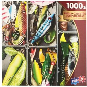 Fishing Lures 1000 Piece Jigsaw Puzzle by Surelox